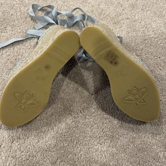Gucci Espadrille Platforms - Size 38